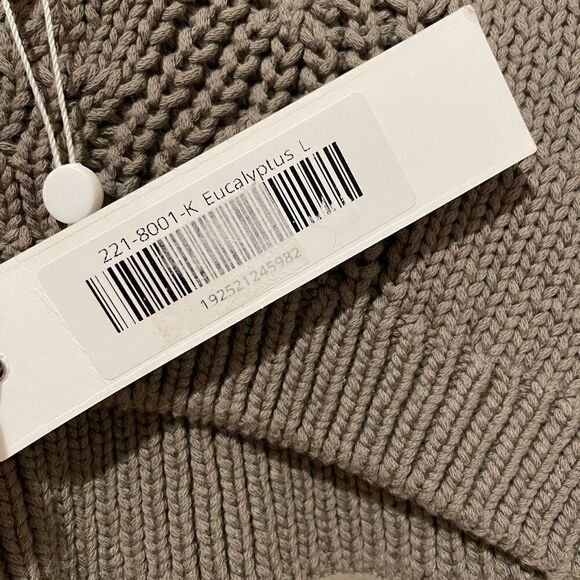 NWT JONATHAN SIMKHAI Cora Directional Rib Bralette Olive Sz. L - Picture 4 of 12